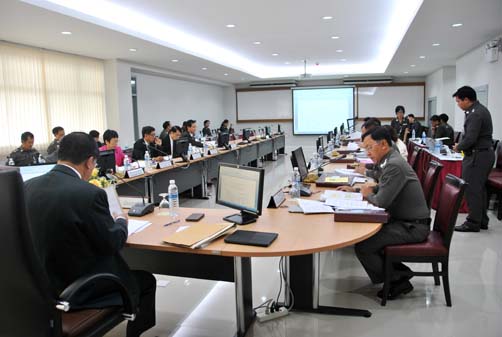 การประชุมสภาการศึกษาโรงเรียนนายร้อยตำรวจ ครั้งที่ 9/2556