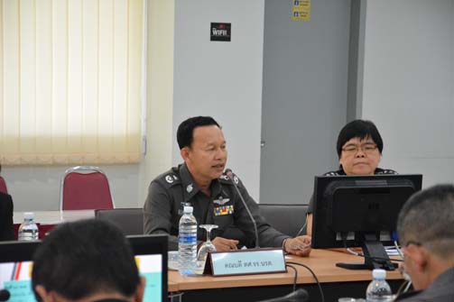 ภาพการประชุมคณะกรรมการส่งเสริมกิจการ รร.นรต. ครั้งที่ 1/2560