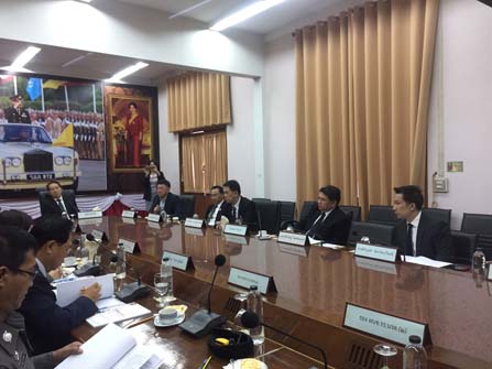 ภาพการประชุมคณะกรรมการส่งเสริมกิจการ รร.นรต. ครั้งที่ 2/2560