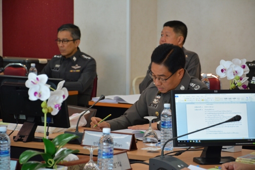 ภาพการประชุมสภาการศึกษาโรงเรียนนายร้อยตำรวจ ครั้งที่ 3/2560