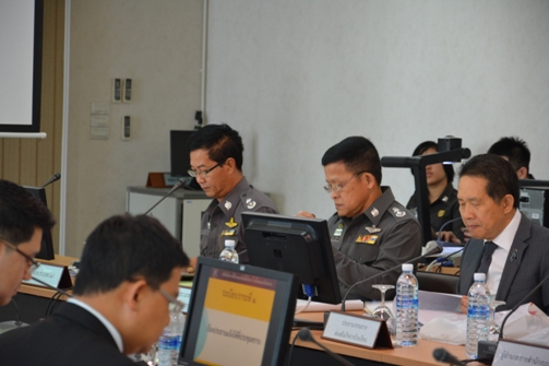 ภาพการประชุมสภาการศึกษาโรงเรียนนายร้อยตำรวจ ครั้งที่ 3/2560